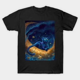 The Cat and the Moon T-Shirt